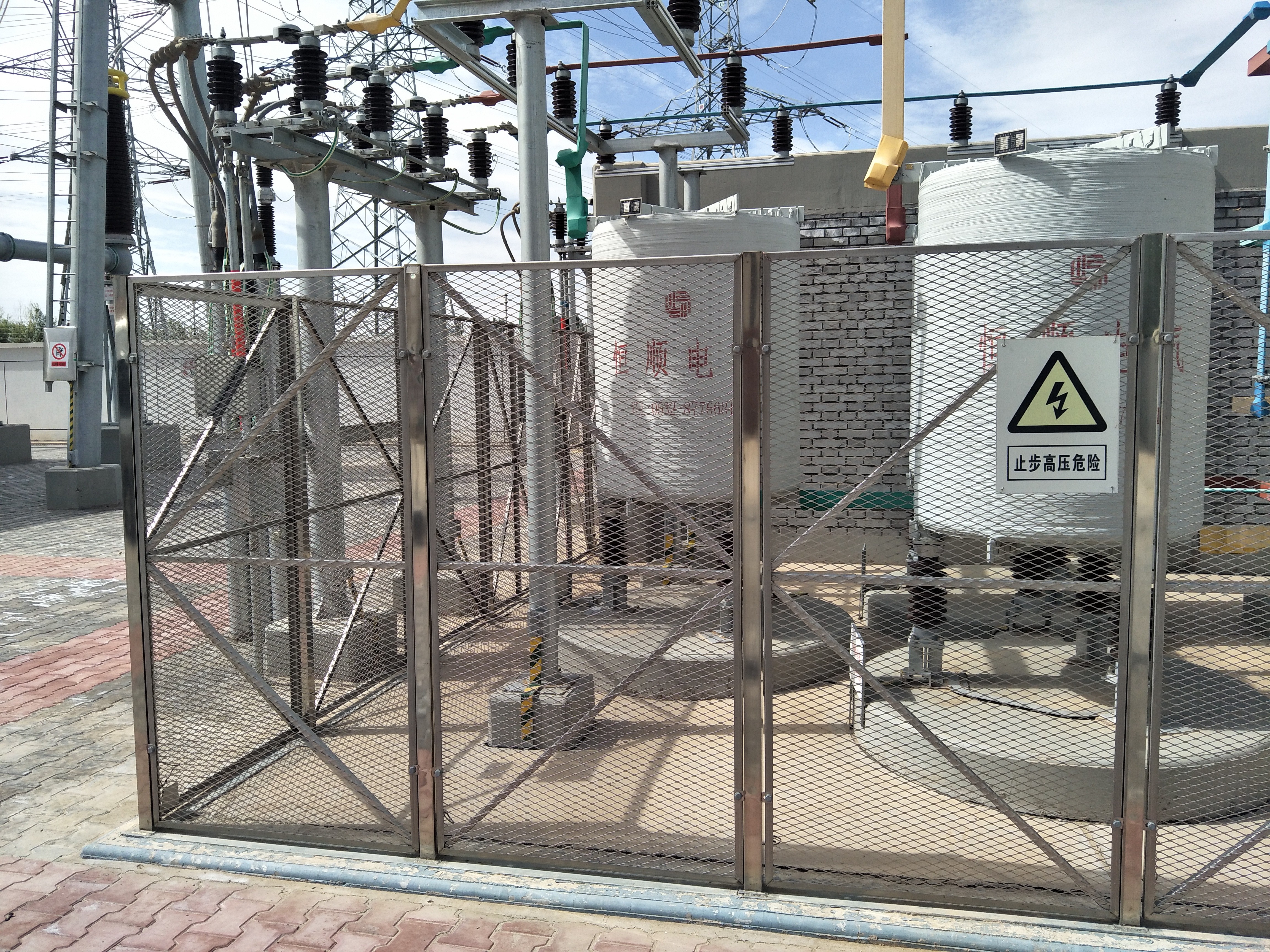 電容器防護(hù)圍欄 電容器防護(hù)圍欄